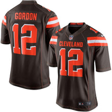 Load image into Gallery viewer, Josh Gordon Cleveland Browns Game Jersey - Brown 2018/2019