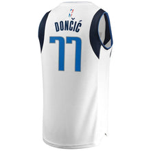 Load image into Gallery viewer, Luka Doncic Dallas Mavericks Branded Youth Fast Break Jersey - Association Edition – White 2018/2019