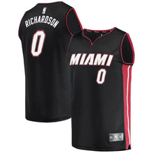 Load image into Gallery viewer, Josh Richardson Miami Heat Branded Fast Break Player Jersey - Icon Edition – Black