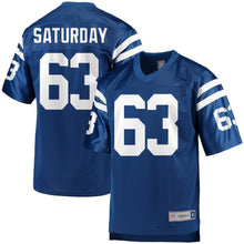 Load image into Gallery viewer, Jeff Saturday Indianapolis Colts NFL Pro Line Retired Player Jersey - Royal
