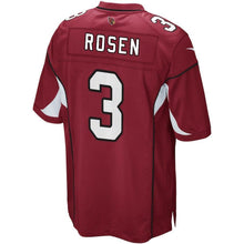 Load image into Gallery viewer, Josh Rosen Arizona Cardinals Draft First Round Pick Game Jersey – Cardinal 2018/2019