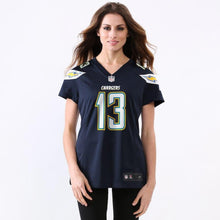 Load image into Gallery viewer, Keenan Allen Los Angeles Chargers Women's Game Jersey - Navy Blue