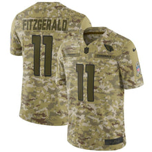 Load image into Gallery viewer, Larry Fitzgerald Arizona Cardinals Salute to Service Limited Jersey – Camo 2018/2019