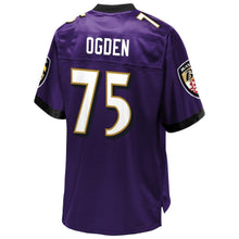 Load image into Gallery viewer, Jonathan Ogden Baltimore Ravens Pro Line Retired Player Jersey – Purple 2018/2019