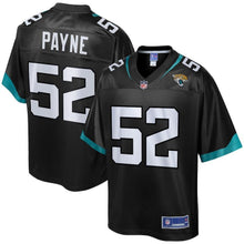 Load image into Gallery viewer, Donald Payne Jacksonville Jaguars NFL Pro Line Team Player Jersey - Black