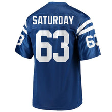 Load image into Gallery viewer, Jeff Saturday Indianapolis Colts NFL Pro Line Retired Player Jersey - Royal