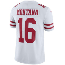 Load image into Gallery viewer, Joe Montana San Francisco 49ers Retired Player Limited Throwback Jersey