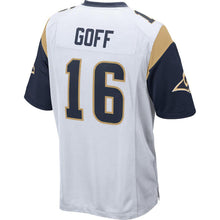 Load image into Gallery viewer, Jared Goff Los Angeles Rams Game Player Jersey