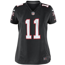 Load image into Gallery viewer, Julio Jones Atlanta Falcons Women's Game Jersey - Black 2018/2019