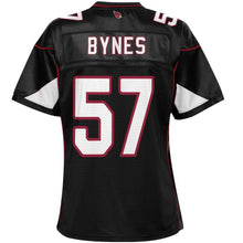 Load image into Gallery viewer, Josh Bynes Arizona Cardinals Pro Line Women's Player Jersey – Black 2018/2019