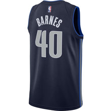 Load image into Gallery viewer, Harrison Barnes Dallas Mavericks Navy Swingman Jersey 2018 - 2019