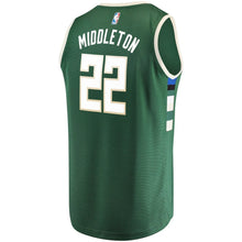 Load image into Gallery viewer, Khris Middleton Milwaukee Bucks Green Swingman Jersey 2018 - 2019