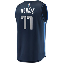 Load image into Gallery viewer, Luka Doncic Dallas Mavericks Navy Swingman Jersey 2018 - 2019