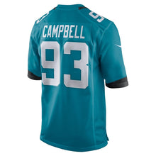 Load image into Gallery viewer, Jacksonville Jaguars Calais Campbell JERSEY 2018 - 2019