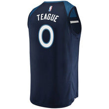 Load image into Gallery viewer, Jeff Teague Minnesota Timberwolves Navy Swingman Jersey 2018 - 2019