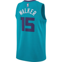 Load image into Gallery viewer, Kemba Walker Charlotte Hornets Jordan Blue Swingman Jersey 2018 - 2019