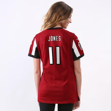Load image into Gallery viewer, Julio Jones Atlanta Falcons Women's Game Jersey - Red 2018/2019