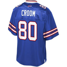 Load image into Gallery viewer, Jason Croom Buffalo Bills Pro Line Player Jersey – Royal 2018/2019
