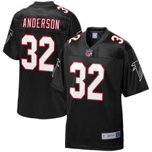 Load image into Gallery viewer, Jamal Anderson Atlanta Falcons Pro Line Retired Player Jersey – Black 2018/2019