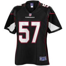 Load image into Gallery viewer, Josh Bynes Arizona Cardinals Pro Line Women's Player Jersey – Black 2018/2019