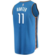 Load image into Gallery viewer, Enes Kanter Oklahoma City Thunder Branded Fast Break Jersey Blue - Icon Edition