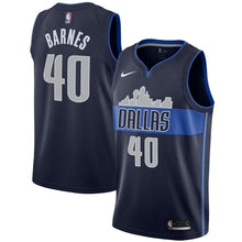 Load image into Gallery viewer, Harrison Barnes Dallas Mavericks Navy Swingman Jersey 2018 - 2019