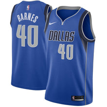Load image into Gallery viewer, Harrison Barnes Dallas Mavericks Royal Swingman Jersey 2018 - 2019