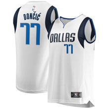 Load image into Gallery viewer, Luka Doncic Dallas Mavericks White Swingman Jersey 2018 - 2019