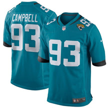 Load image into Gallery viewer, Jacksonville Jaguars Calais Campbell JERSEY 2018 - 2019