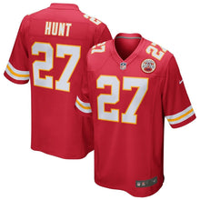 Load image into Gallery viewer, Kansas City Chiefs Kareem Hunt Red Jersey 2018 - 2019