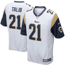 Load image into Gallery viewer, Los Angeles Rams Aqib Talib White Jersey 2018 - 2019