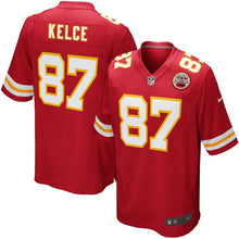 Load image into Gallery viewer, Kansas City Chiefs Travis Kelce red Jersey 2018 - 2019