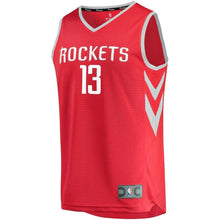 Load image into Gallery viewer, James Harden Houston Rockets Branded Youth Fast Break Jersey Red - Icon Edition 2018/2019