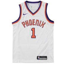 Load image into Gallery viewer, Devin Booker Phoenix Suns Youth Hardwood Classics Jersey – White 2018/2019