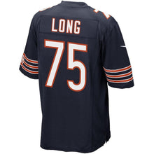 Load image into Gallery viewer, Kyle Long Chicago Bears Game Jersey - Navy Blue 2018/2019