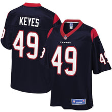 Load image into Gallery viewer, Josh Keyes Houston Texans NFL Pro Line Player Jersey - Navy