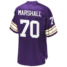 Load image into Gallery viewer, Jim Marshall Minnesota Vikings Pro Line Retired Player Jersey – Purple 2018/2019