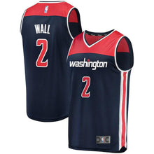 Load image into Gallery viewer, John Wall Washington Wizards Branded Youth Fast Break Jersey Navy - Statement Edition 2018/2019