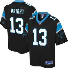 Load image into Gallery viewer, Jarius Wright Carolina Panthers Pro Line Player Jersey – Black 2018/2019