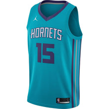 Load image into Gallery viewer, Kemba Walker Charlotte Hornets Jordan Blue Swingman Jersey 2018 - 2019