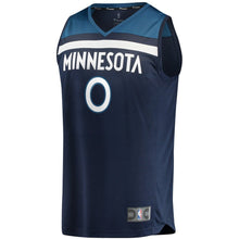Load image into Gallery viewer, Jeff Teague Minnesota Timberwolves Navy Swingman Jersey 2018 - 2019