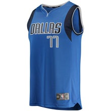 Load image into Gallery viewer, Luka Doncic Dallas Mavericks Blue Swingman Jersey 2018 - 2019