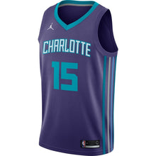 Load image into Gallery viewer, Kemba Walker Charlotte Hornets Jordan Purple Swingman Jersey 2018 - 2019