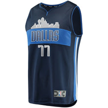 Load image into Gallery viewer, Luka Doncic Dallas Mavericks Navy Swingman Jersey 2018 - 2019