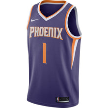 Load image into Gallery viewer, Devin Booker Phoenix Suns Purple Swingman Jersey 2018 - 2019