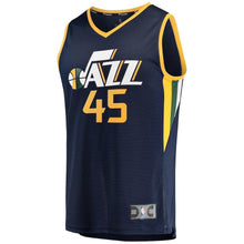 Load image into Gallery viewer, Donovan Mitchell Utah Jazz Navy Swingman Jersey 2018 - 2019