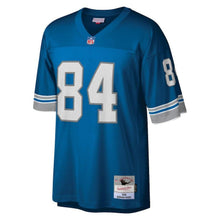 Load image into Gallery viewer, Herman Moore Detroit Lions Mitchell &amp; Ness 1996 Retired Player Replica Jersey - Blue