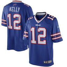Load image into Gallery viewer, Jim Kelly Buffalo Bills Retired Player Limited Jersey - Royal 2018/2019