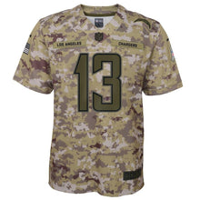 Load image into Gallery viewer, Keenan Allen Los Angeles Chargers Salute to Service Game Jersey - Camo