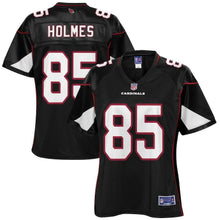 Load image into Gallery viewer, Gabe Holmes Arizona Cardinals Pro Line Women's Player Jersey – Black 2018/2019